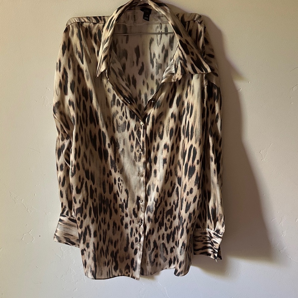 River Island Animal Print Shirt